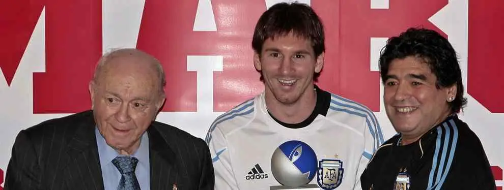 Leo Messi pone en peligro a Cruyff, Maradona, Pelé y Di Stéfano