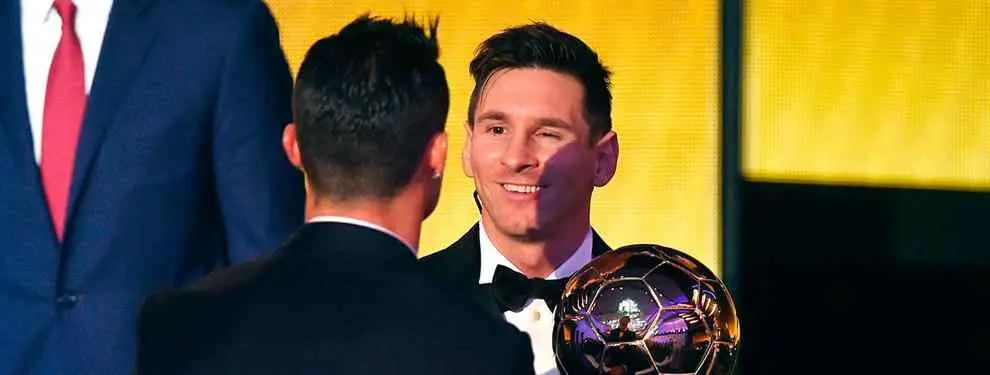 Lo que no se vio de la Gala del Balón de Oro entre Cristiano y Messi