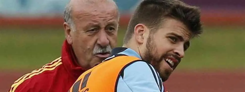 Sergio Ramos utiliza a Del Bosque para pararle los pies a Piqué