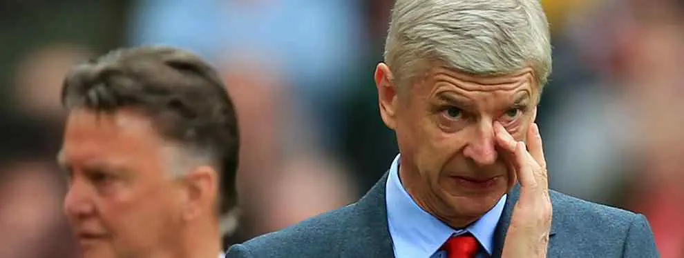 Louis Van Gaal quiere romper los planes de Arsene Wenger en el Arsenal