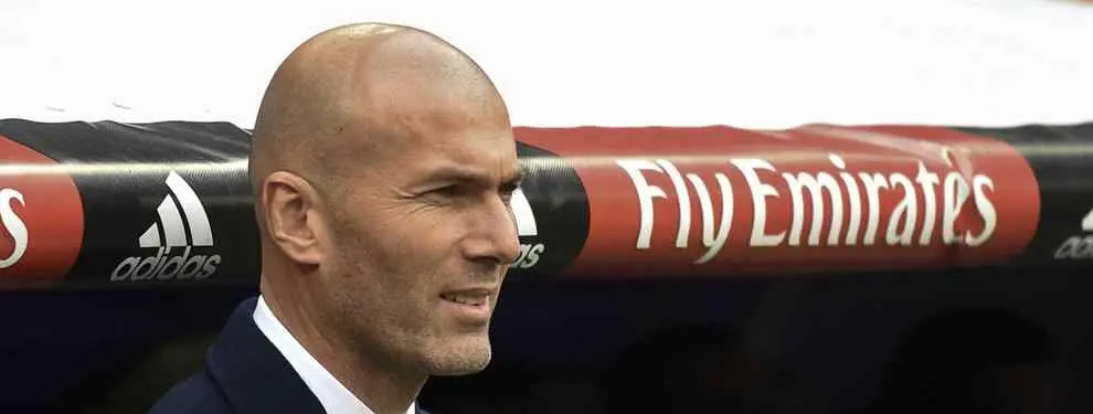 El calentón de Zidane con James Rodríguez antes del Madrid-Sporting