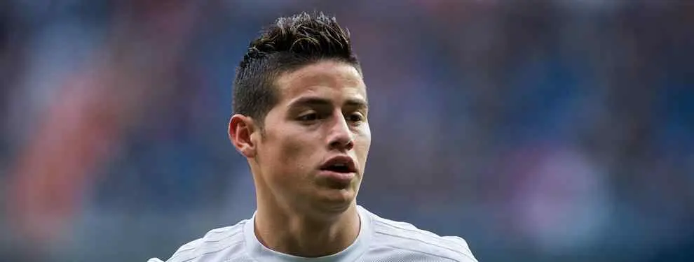 James Rodríguez se las tuvo con Zidane en el banquillo del Real Madrid
