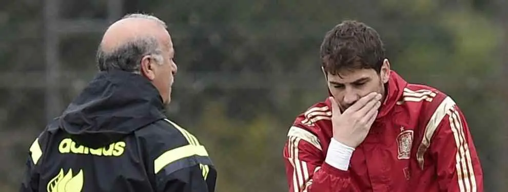 Del Bosque tiene claro su plan para la Euro ante la situación de Iker en Oporto