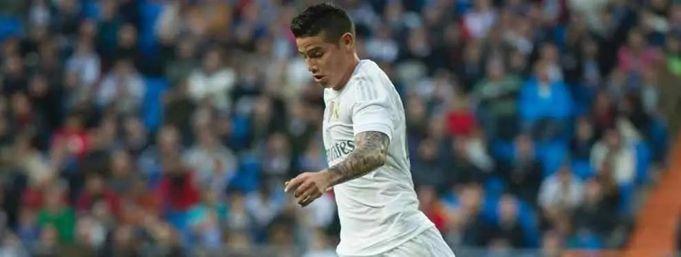 El Real Madrid incluye a James Rodríguez en operaciones de mercado