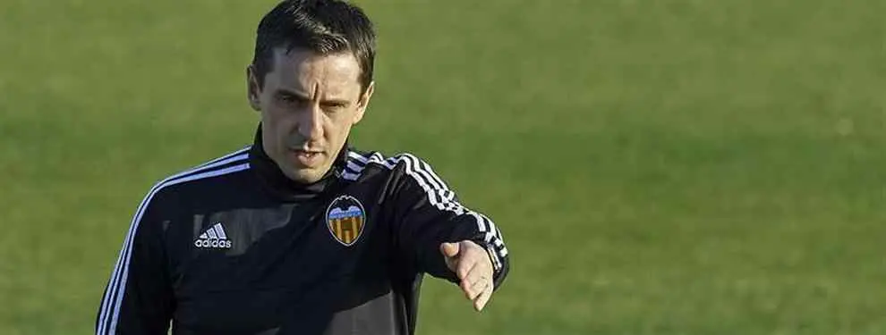 Neville toma una decisión que pone en juego la paciencia del Valencia