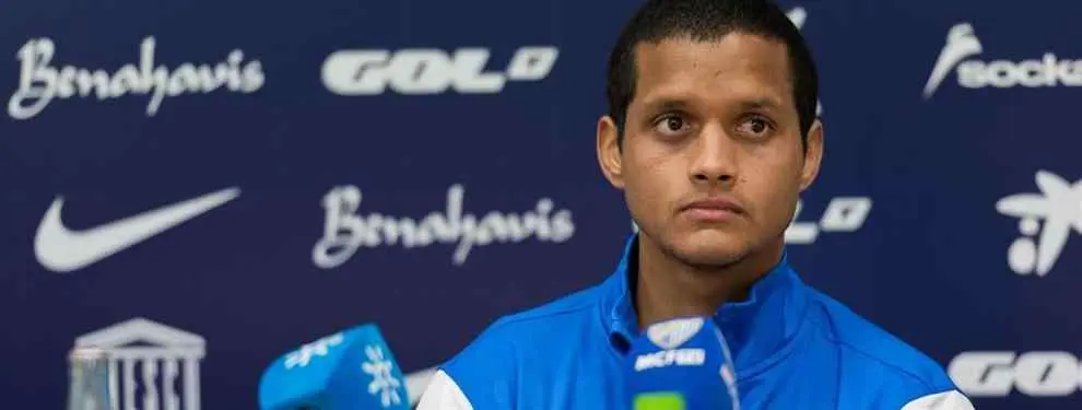 El ‘vinotinto’ Rosales deja la puerta abierta a marcharse del Málaga en enero