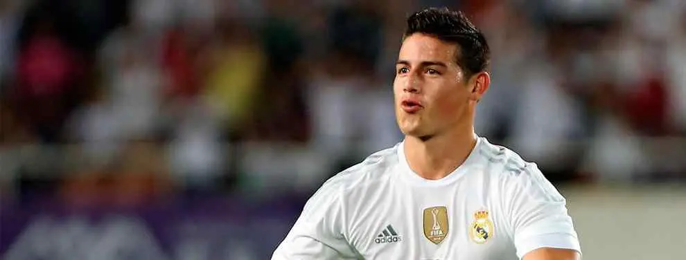 Destapan el itinerario de James Rodríguez por la 