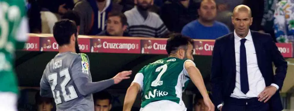 Los cinco mensajes de Zidane al vestuario tras el empate ante el Betis