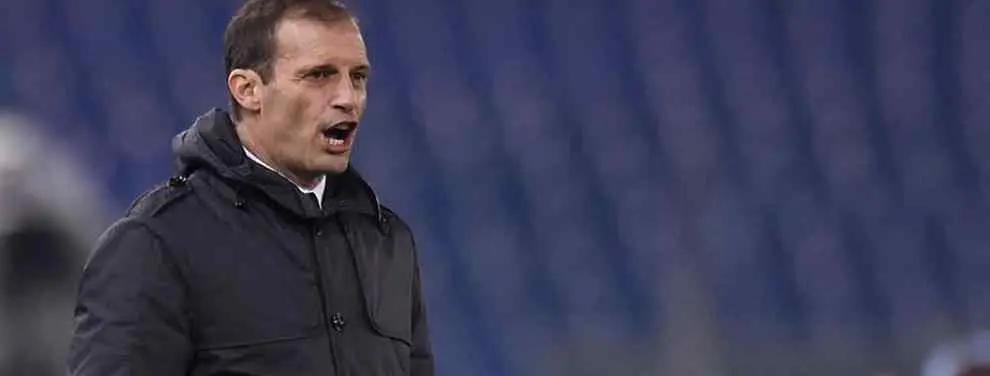 Allegri se pone duro con Martín Cáceres: Que el Sevilla se olvide