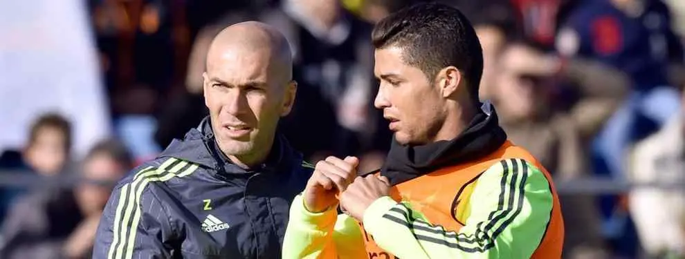 Zidane enfila a Cristiano Ronaldo con un primer ultimátum