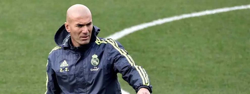 Zidane tira de la manta en una charla privada con un futurible del Real Madrid