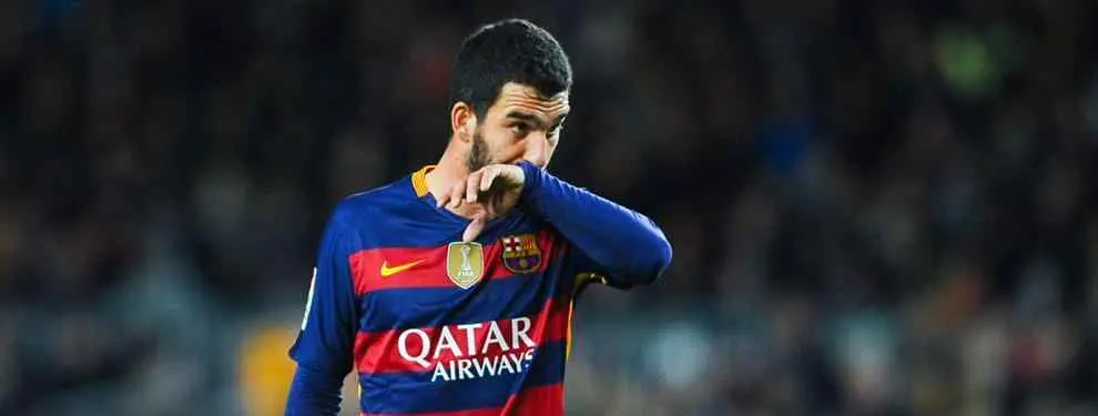 La petición desde el banquillo del Atlético a Arda Turan antes de salir al campo