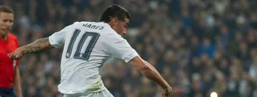 Las confidencias de James Rodríguez al vestuario tras golear al Espanyol