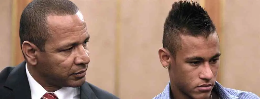 El padre de Neymar amenaza con tirar de la manta sobre el fichaje de su hijo