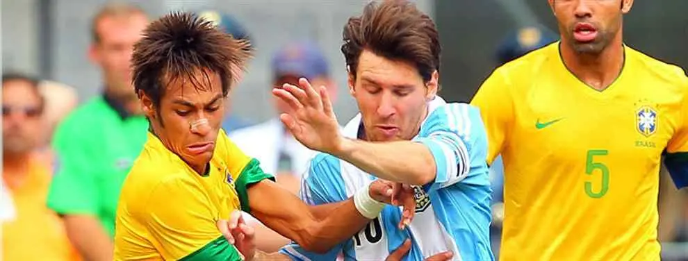 Golpe de autoridad de Messi a Neymar en el vestuario del Barça