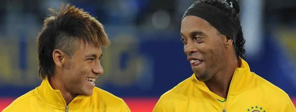 El mensaje de Ronaldinho a Neymar antes de decidir su futuro