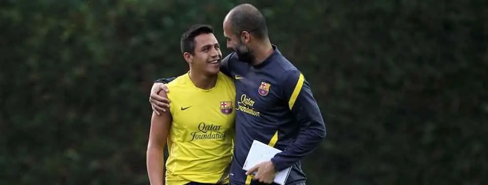 El recado que le ha hecho llegar Alexis Sánchez a Pep Guardiola
