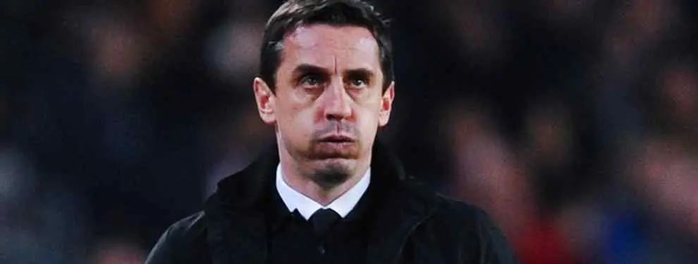 Los dos tapados para sustituir a Gary Neville (ya mismo) en el Valencia