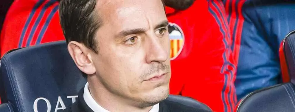 El ultimátum a Neville ante el Betis puede arrastrar a otros con él en Valencia