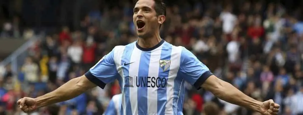 El récord centenario en números de Roque Santa Cruz con el Málaga