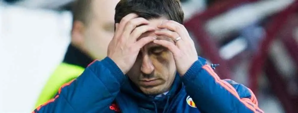 El motivo principal del fracaso absoluto de Gary Neville en el Valencia