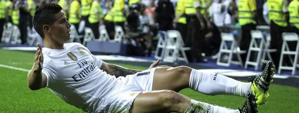El United 'huele la sangre' entre el Real Madrid y James Rodríguez