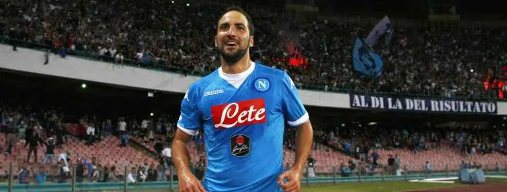 Higuaín se cargó el retorno de Diego Costa al Atlético de Madrid