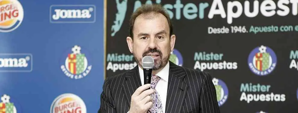 El presidente del Getafe Ángel Torres puede quedarse sin su busto