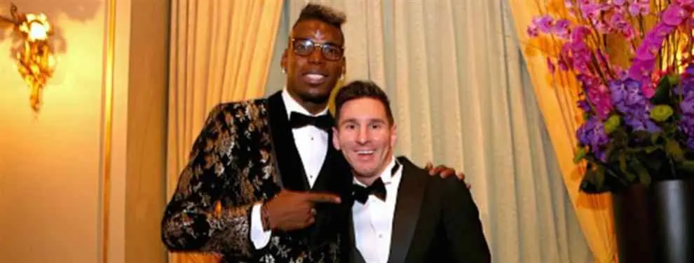 Paul Pogba va como loco por fichar por el Barça y jugar al lado de Messi