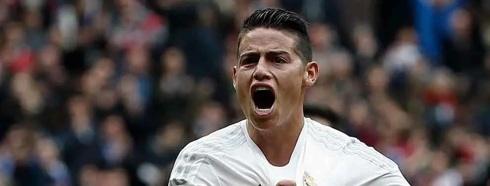 Football Leaks deja al Real Madrid sin alternativas con James Rodríguez