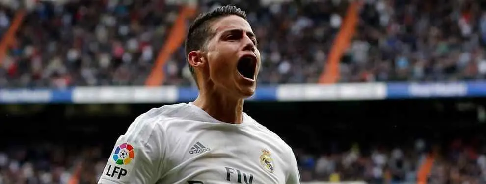 La plantilla del Real Madrid aplaude a la madre de James Rodríguez