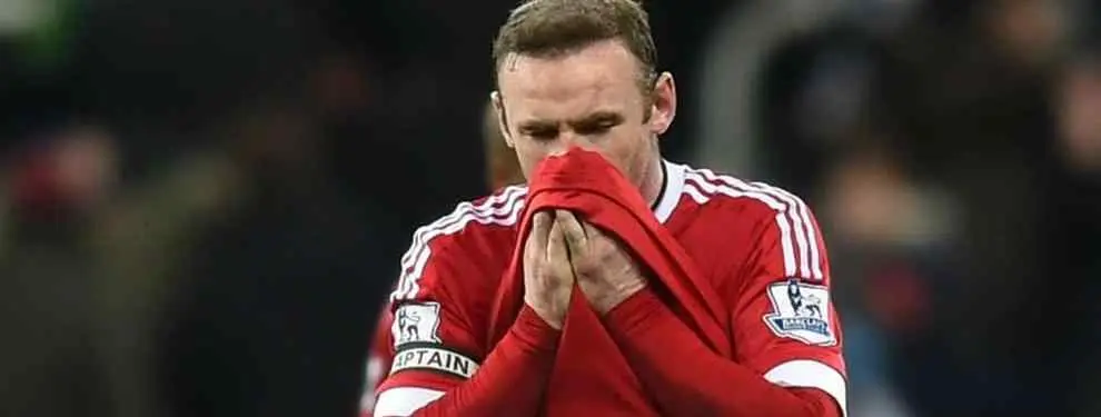 Desolación en Manchester: Wayne Rooney, KO y para mucho tiempo