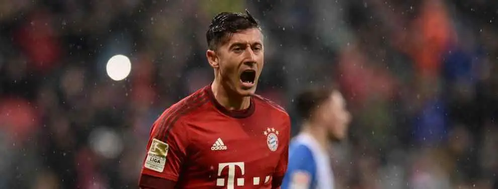 Los agentes de Lewandowski insisten: No irán al Madrid si está Cristiano Ronaldo