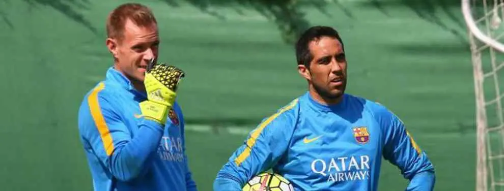 La confesión que explica cómo pasó Claudio Bravo por delante de Ter Stegen