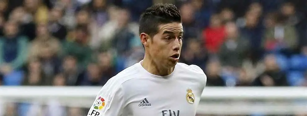 La guerra abierta de James rodríguez en la plantilla del Real Madrid