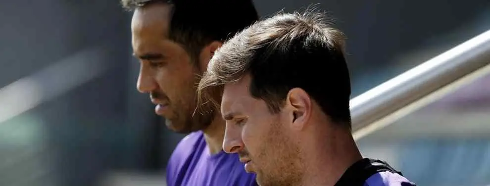 La apuesta que ha cruzado Claudio Bravo con Messi para la Copa América