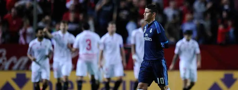 Zidane se quedó sin palabras con James Rodríguez en Málaga