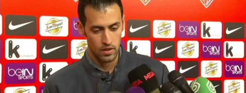 Busquets empaña el triunfo de Londres con un mensaje a la directiva