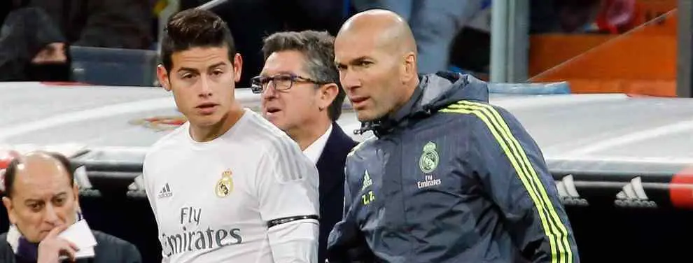 El rol y el 'agujero' que tapará James Rodríguez en el derbi ante el Atlético