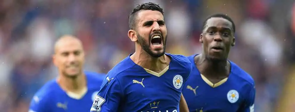 La propuesta del Real Madrid seduce a Mahrez más que la del Barça