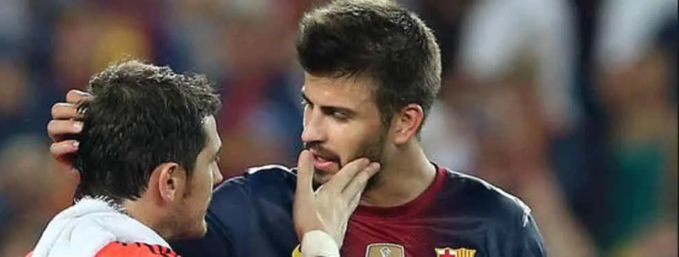 Piqué y Casillas se enganchan por la final de la Champions League