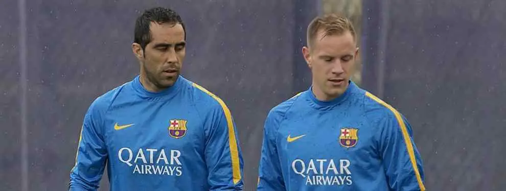 Ter Stegen o Claudio Bravo: el nominado para dejar el Barça