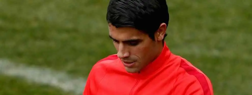 Augusto, de moda (y desolado) en el Atlético por lesionar de gravedad a un rival