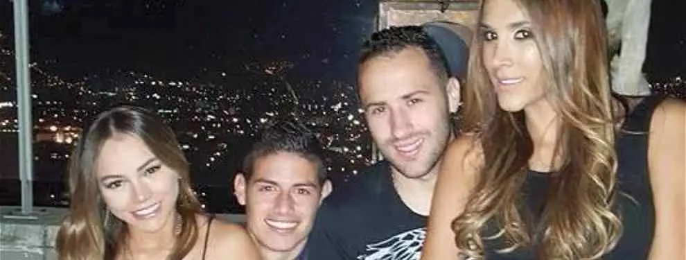 El mensaje tranquilizador de David Ospina a su cuñado James Rodríguez