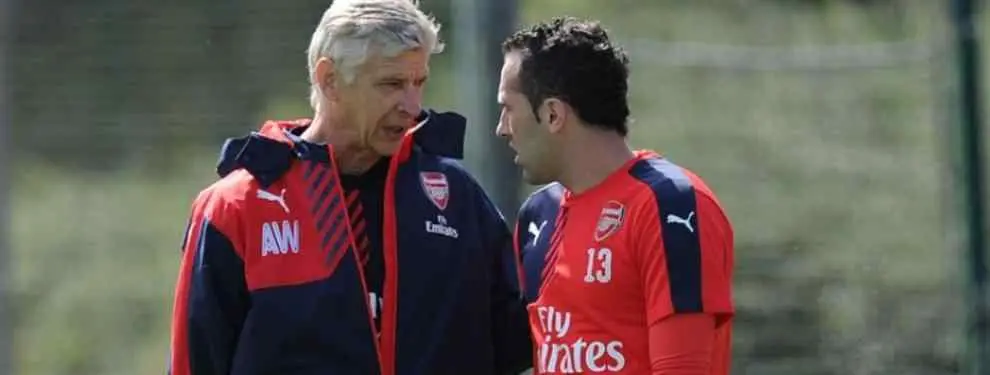 El cariñoso mensaje de Wenger a Ospina antes de la 'final' contra los Spurs