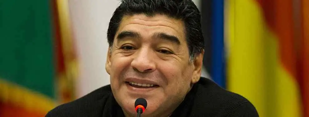 Maradona quiere entrenar al Real Madrid