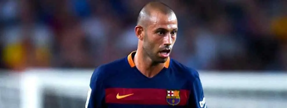 Mascherano se rajó y no quiso saber nada de lanzar el penalti