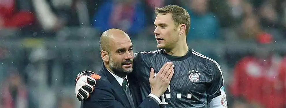 La primera 'estocada' de Guardiola al Bayern: Se lleva a Manuel Neuer