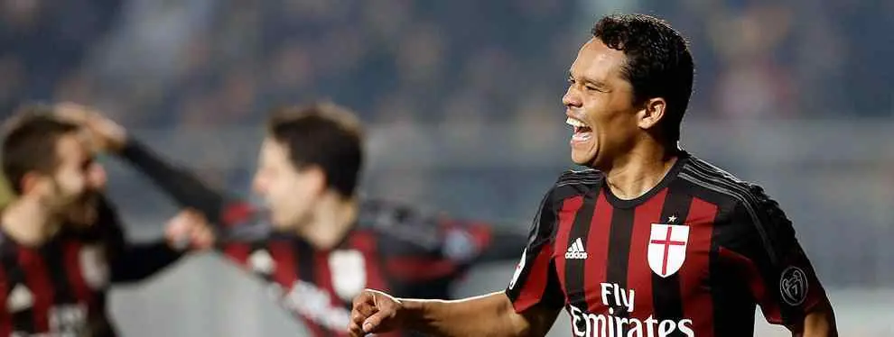 El Real Madrid recoge el guante del entorno de Carlos Bacca desde Milán