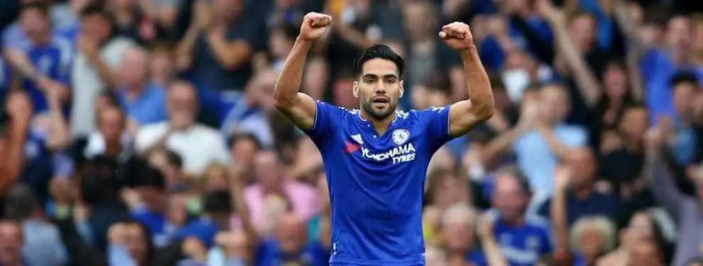 El motivo por el que Falcao espera ansioso la llegada de Conte al Chelsea